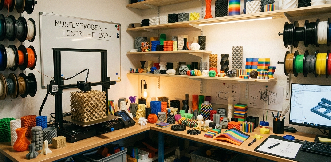 Musterproben 3D-Druck