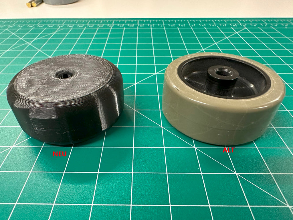 Ersatzrollen kompatibel mit/für Bügelmaschine Miele B863/865
