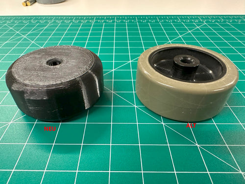 Ersatzrollen kompatibel mit/für Bügelmaschine Miele B863/865