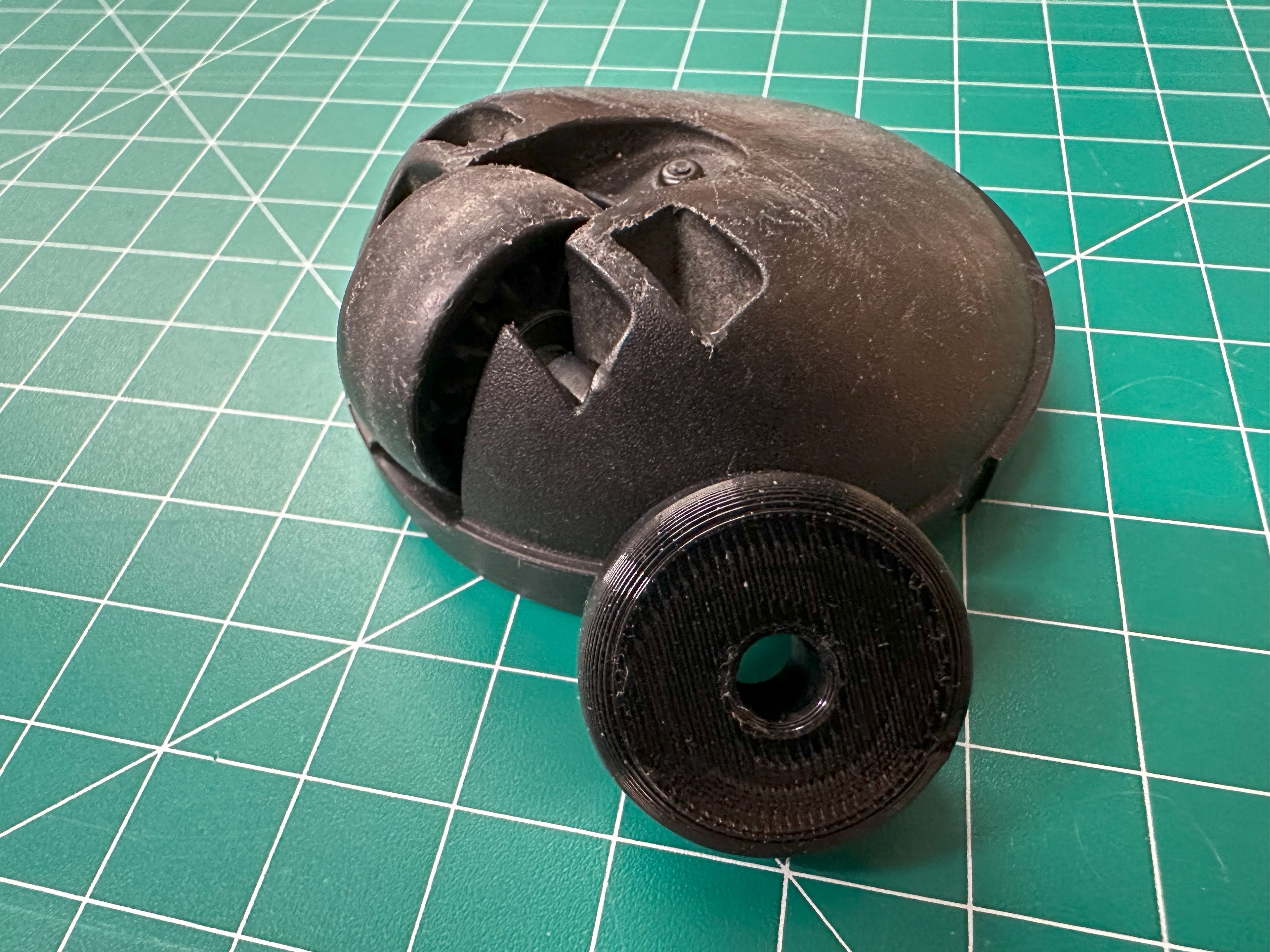 Staubsaugerrollen kompatibel mit/für Bosch/Siemens 4 Stk. -ohne Achse-