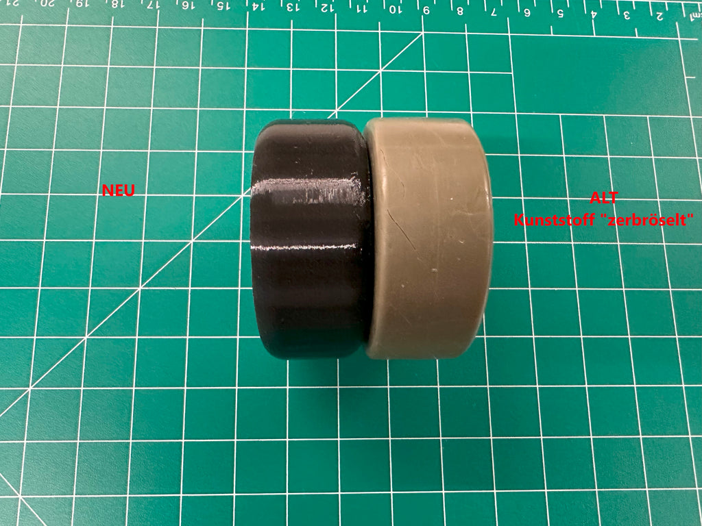 Ersatzrollen kompatibel mit/für Bügelmaschine Miele B863/865