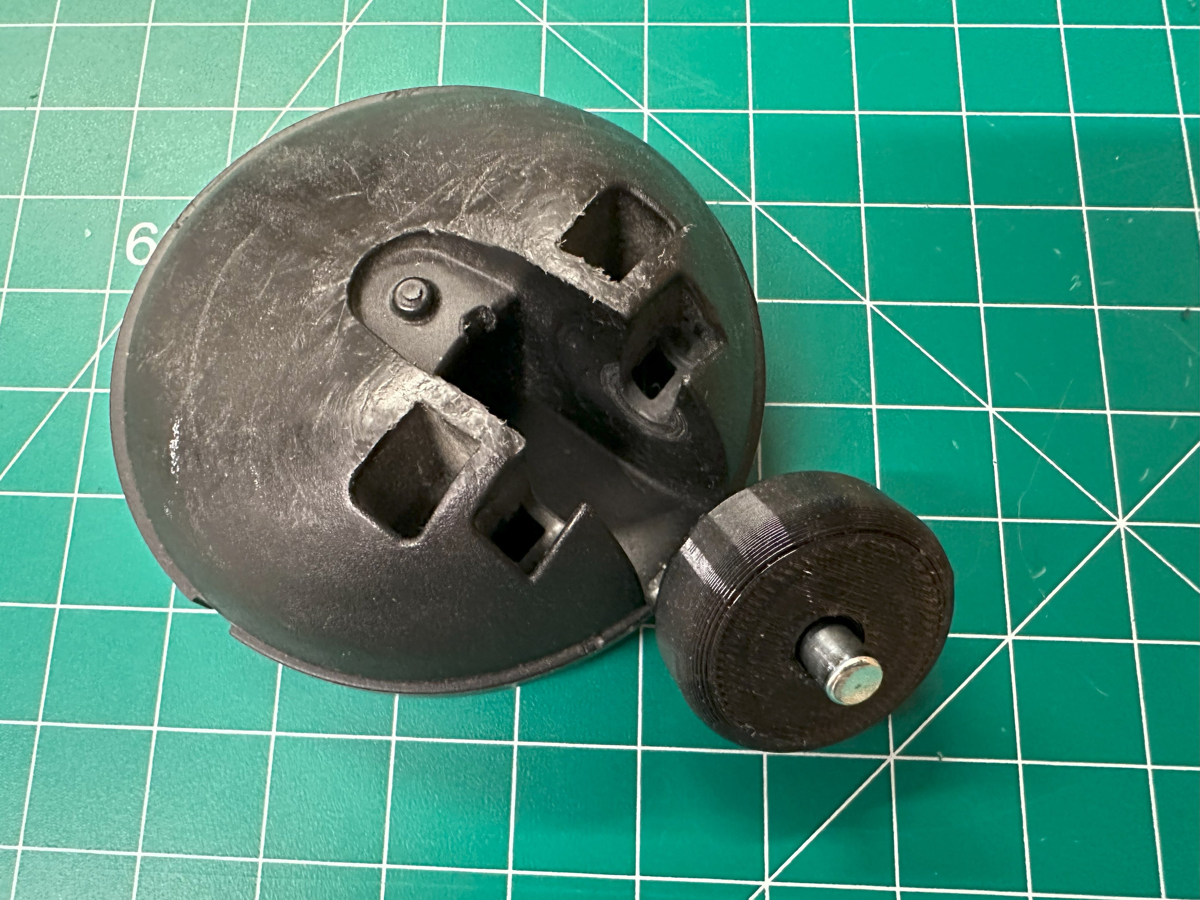 Staubsaugerrollen kompatibel mit/für Bosch/Siemens 4 Stk. -ohne Achse-