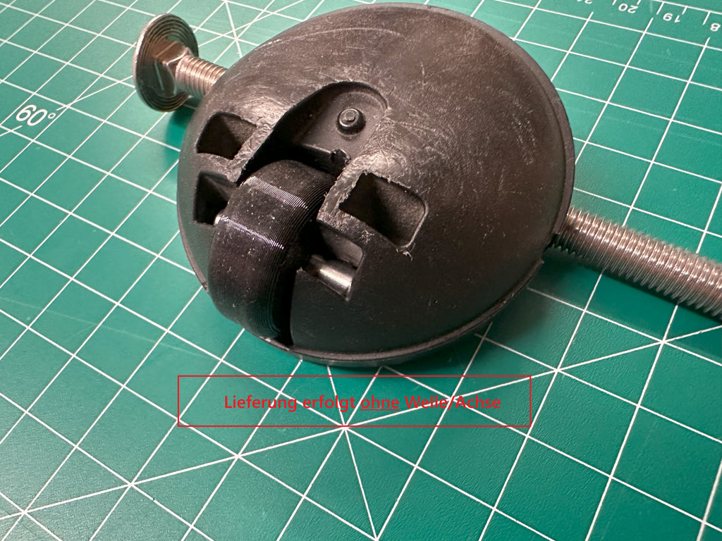 Staubsaugerrollen kompatibel mit/für Bosch/Siemens 4 Stk. -ohne Achse-