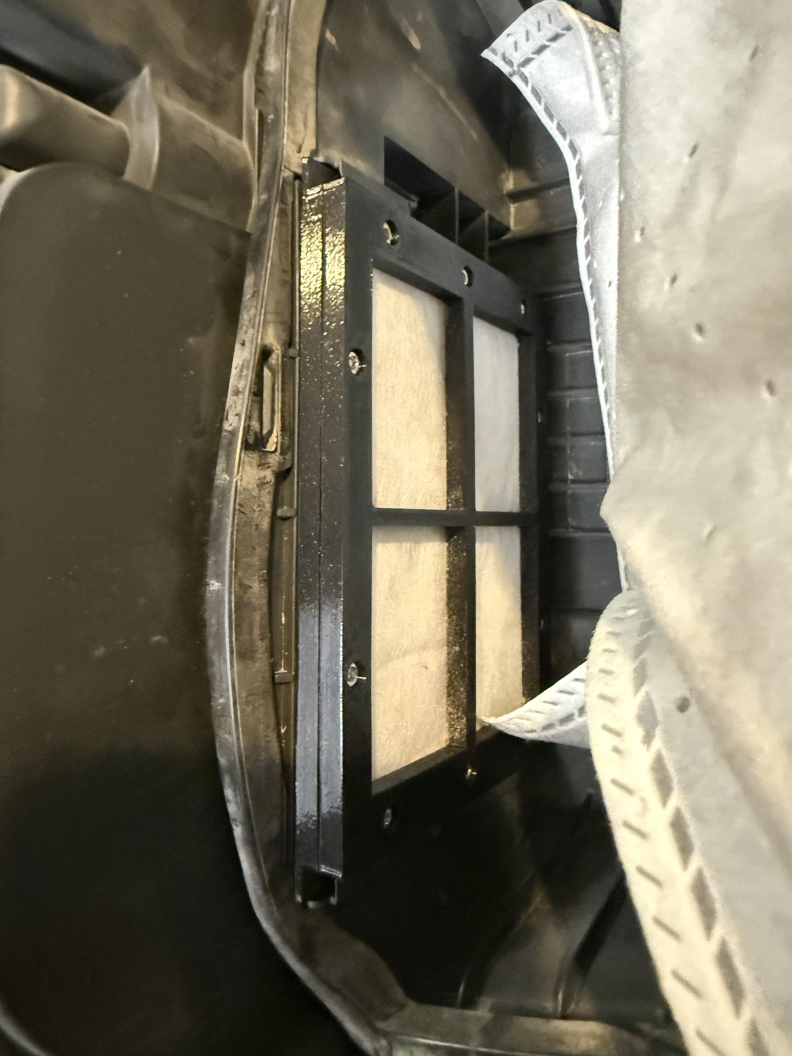 Motorschutzfilter + 3Stk. Rollen  Kompatibel mit Bosch/Siemens Staubsaugern
