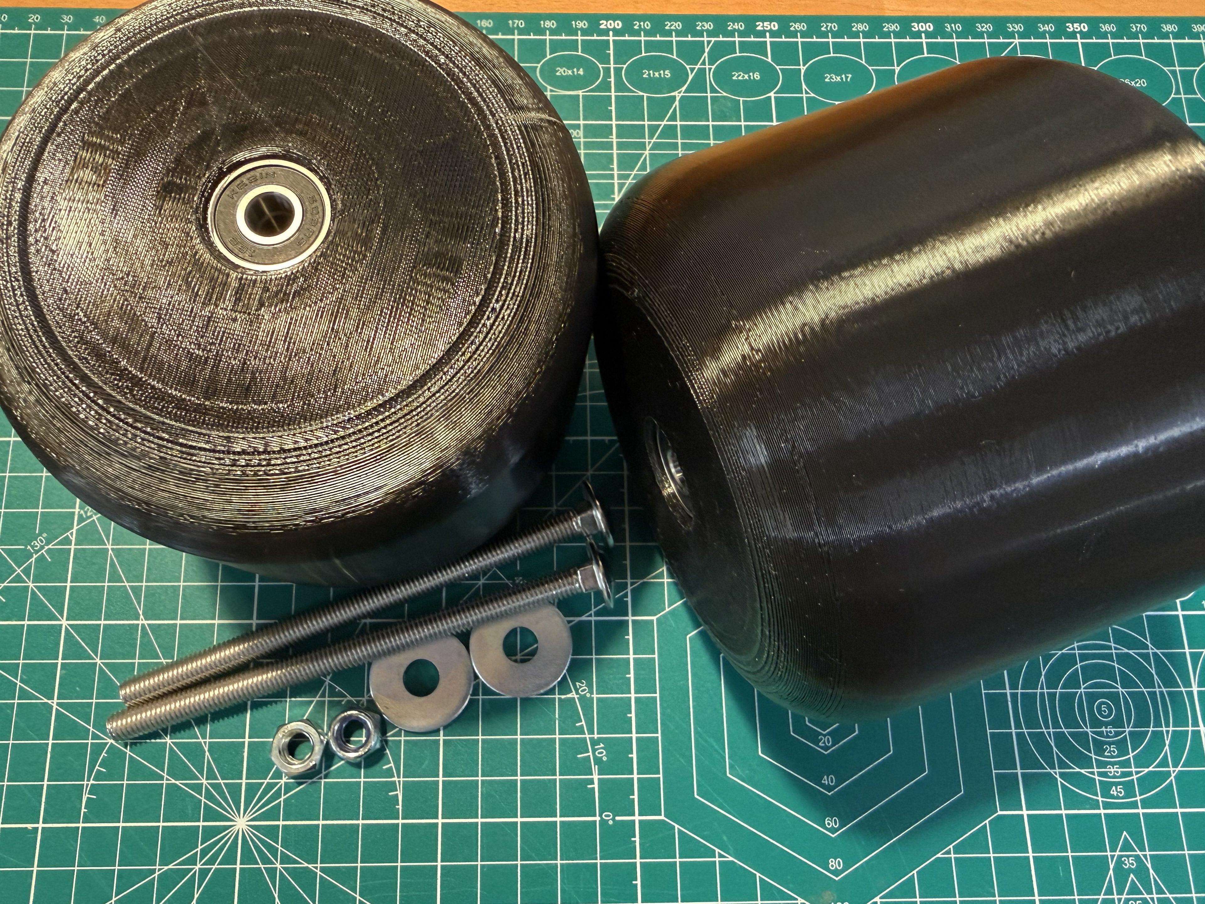 Stiga Laufrollen Set Ersatz für/kompatibel mit 1134-4284-01