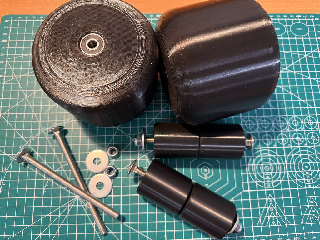 Stiga Laufrollen Set Ersatz für/kompatibel mit 1134-9126-01 und 1134-4284-01 -Top Kit-